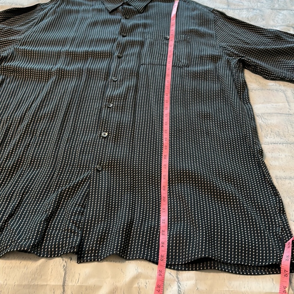 Axis Black Woven Button Down - image 7